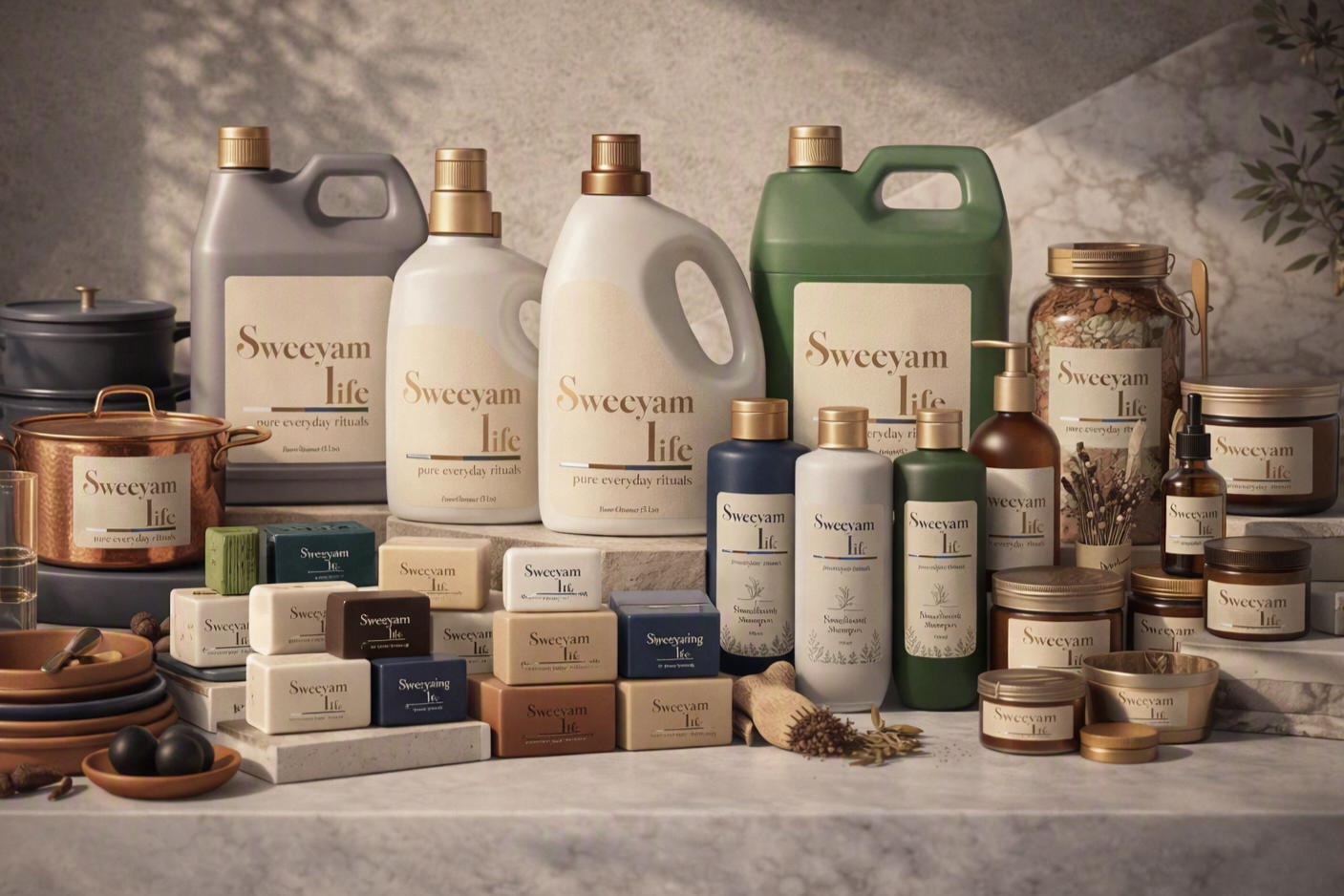 Sweeyam Life everyday rituals and natural care products